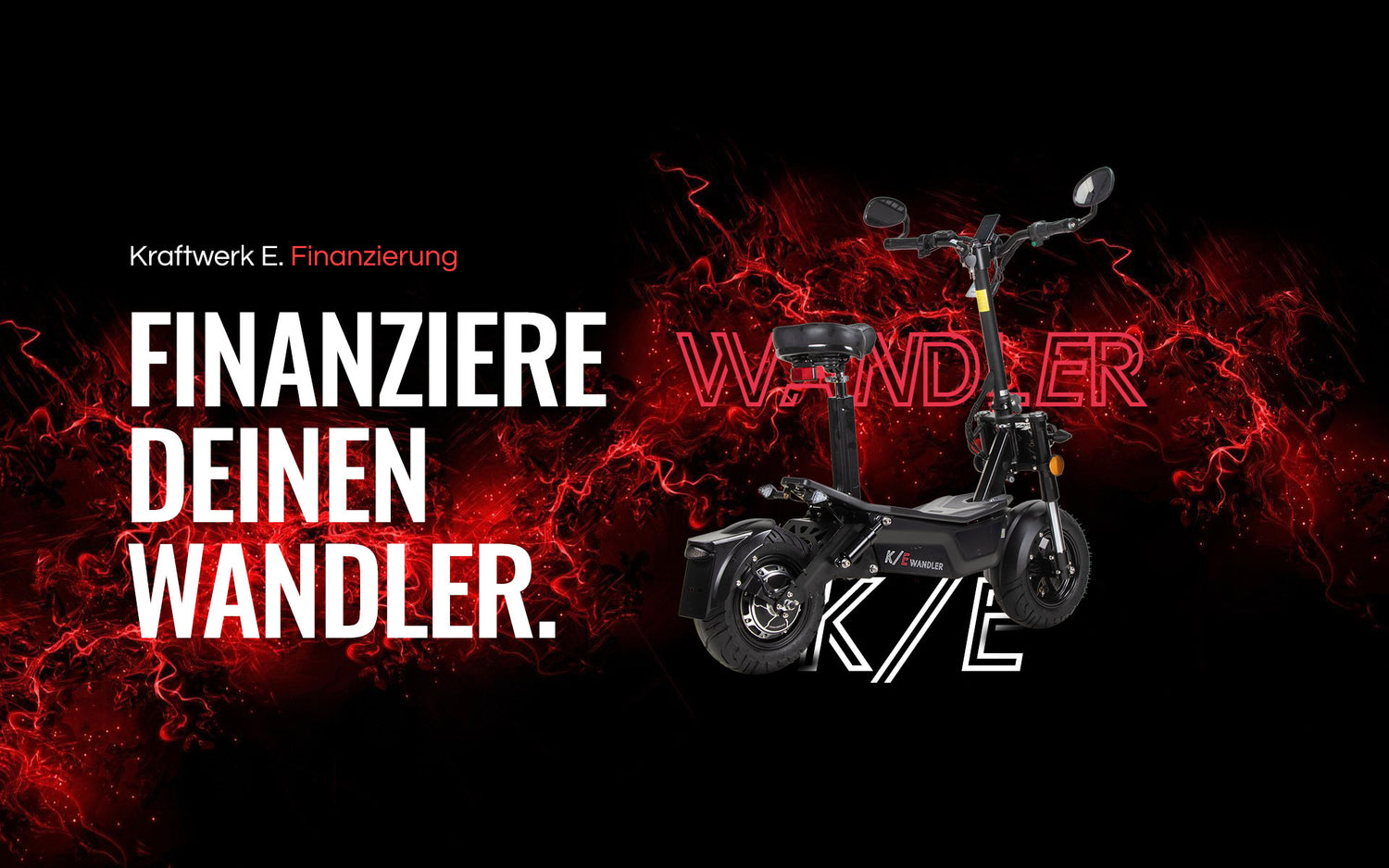 WANDLER Elektroroller - Finanziere deinen eScooter für unseren Partner Kredit.de
